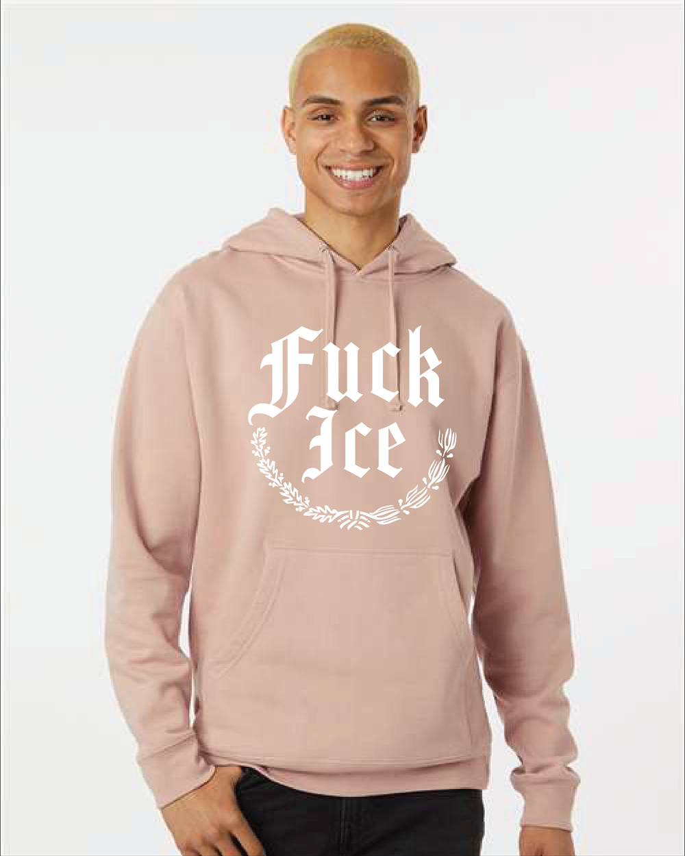 fuckmylife パーカー　drip swag yoko MIDWEIGHT FUCK ICE HOODIE — CHICAGOMIDWESTMADE
